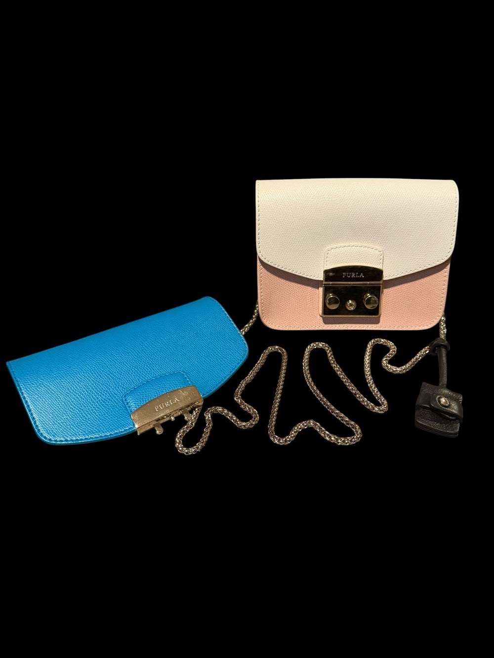 Furla MY PLAY Interchangeable Metropolis Mini Leather Crossbody